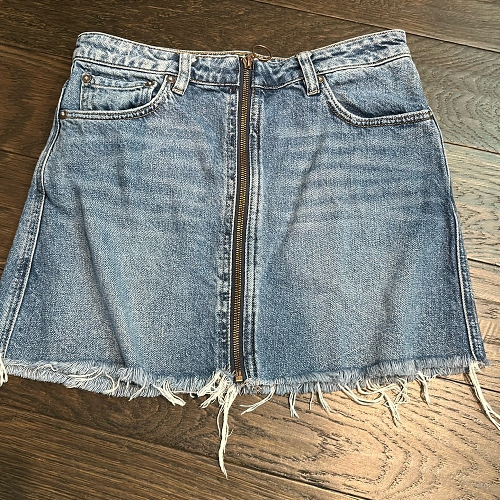 We the free denim skirt size 27